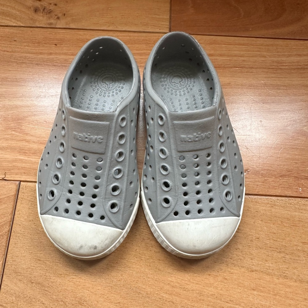 Gray Native water shoes. Size 6.